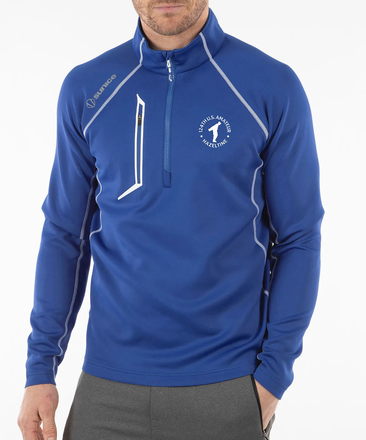 124th U.S. Amateur Sunice Men's Allendale 2.0 Water Repellant Pullover