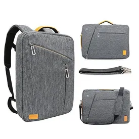 17.3 Inch Convertible Laptop Backpack - Wiwu Multi Functional Travel Rucksack Water Resistant