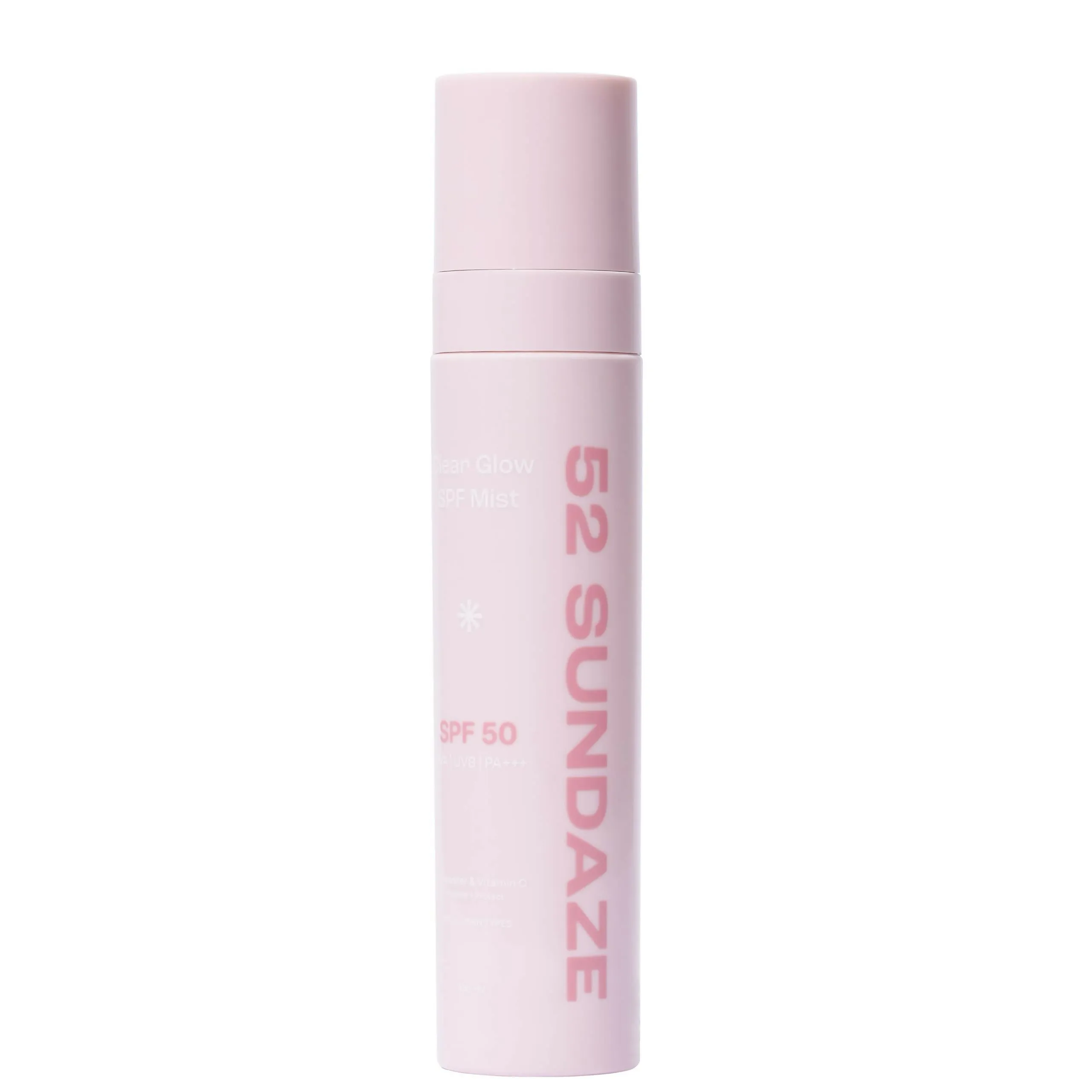 52 Sundaze Rosewater Sunscreen Mist SPF 50  PA     Sunscreen Spray, Clear Glow SPF Mist