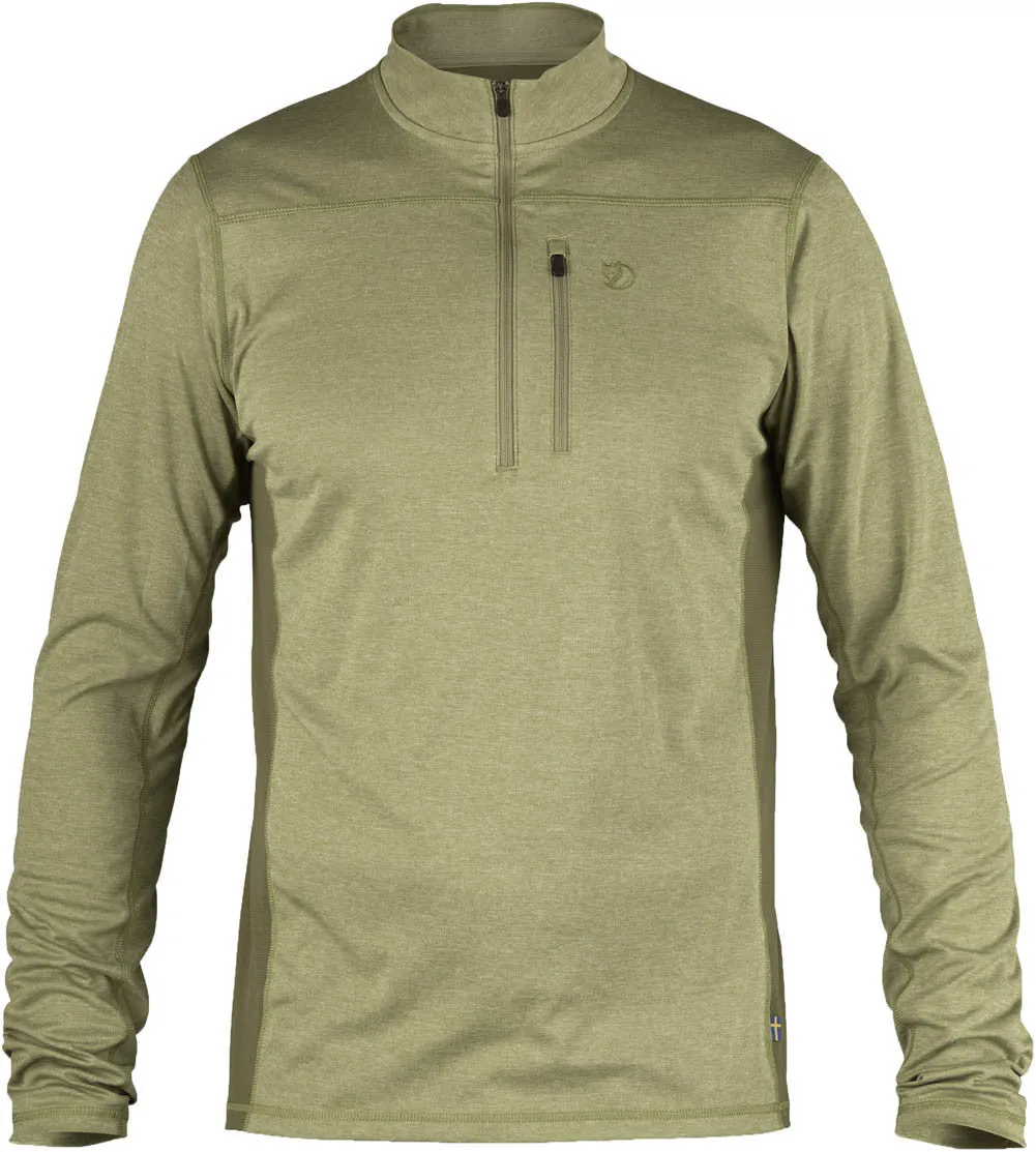 Abisko Vent Zip Long Sleeve T-Shirt by Fjallraven