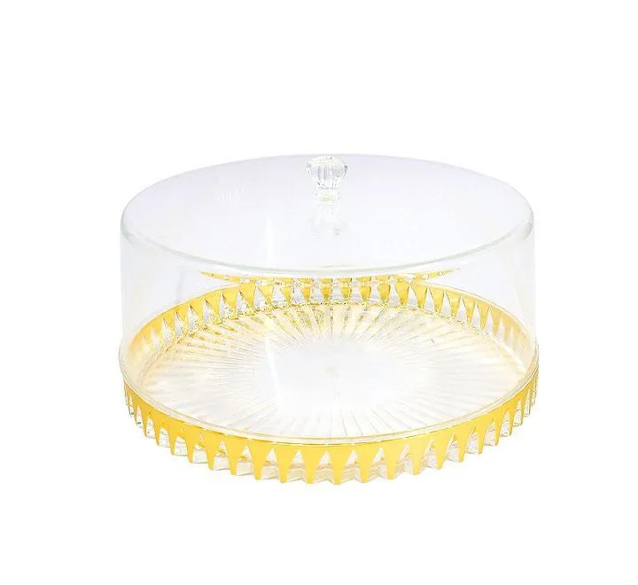 Acrylic Food Plate and Cake Plate with Dome