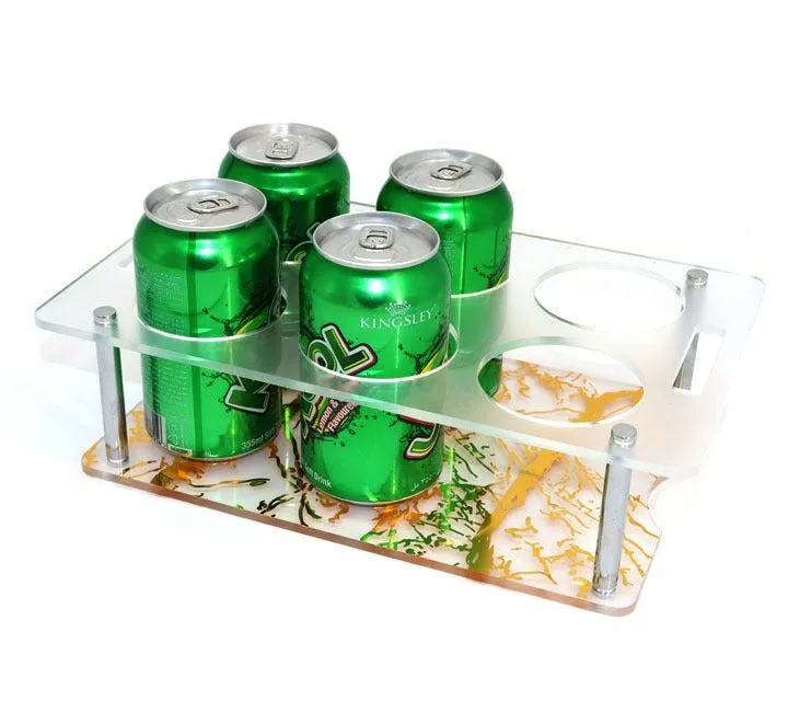 Acrylic Multi-Functional Bottle Holder Rectangular