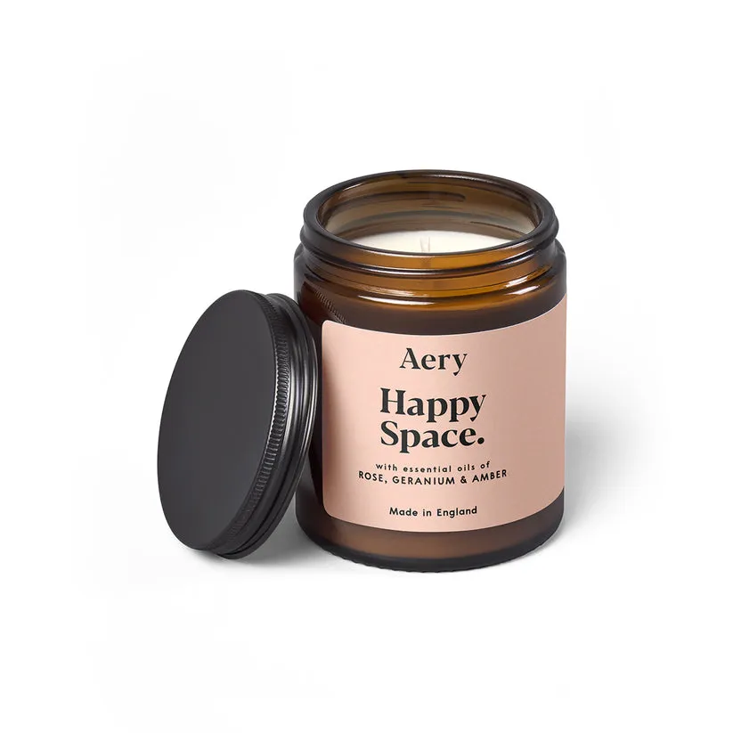 AERY LIVING Aromatherapy 140g Candle Jar Happy Space