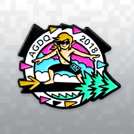 AGDQ 2018 Limited Edition Pin - Stasis Rider