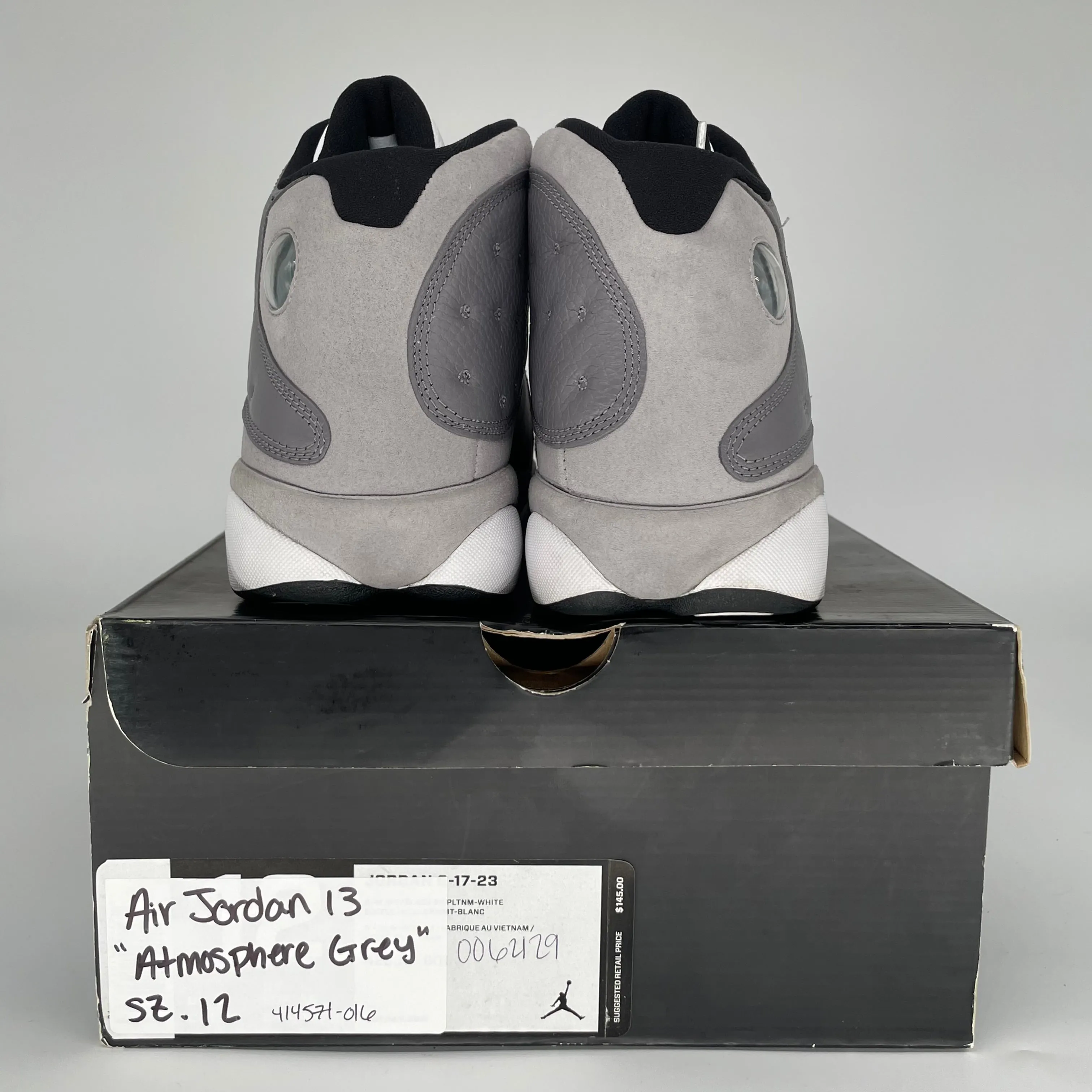 AIR JORDAN 13 ATMOSPHERE GREY SIZE 12 414571-016