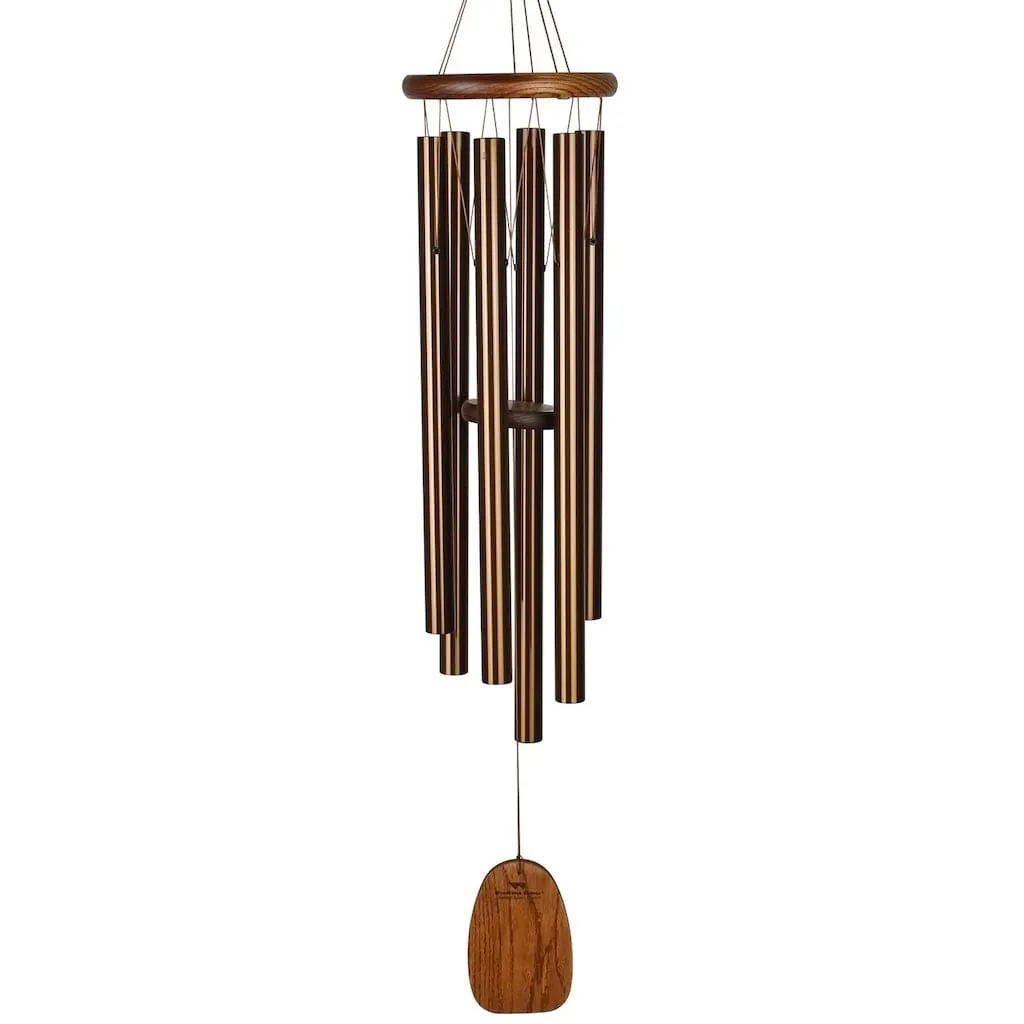 Amazing Grace Large Wind Chime in Bronze by Woodstock Chimes