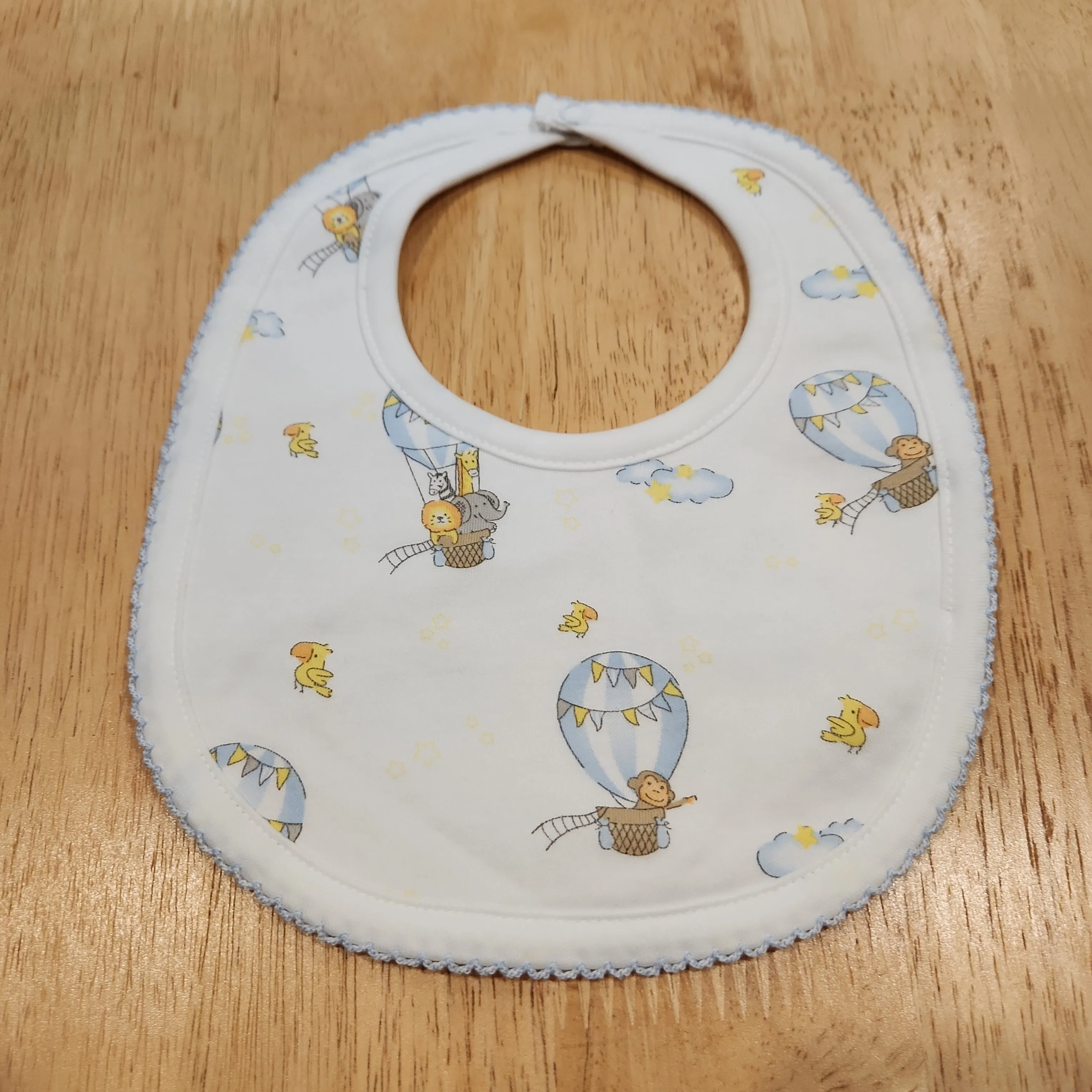 Animal Hot Air Balloon Bib