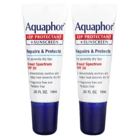 Aquaphor  Lip Repair   Protect Broad Spectrum SPF 30 - 2 X 10ml