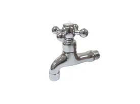 Aquarius Polished Chrome Bib Tap - 24P16