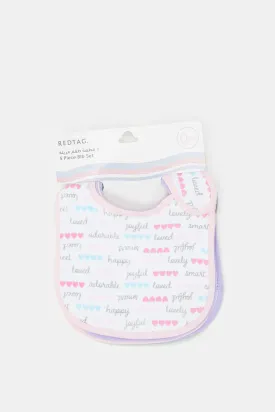 Babies Assorted Printed Bib Set (5 Piece)