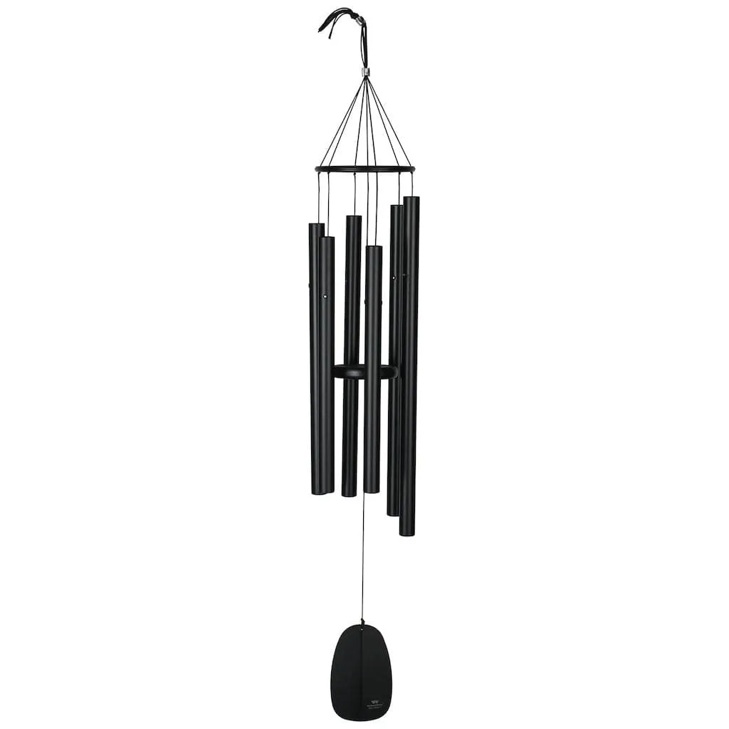 Bells of Paradise in Black 44-inch by Woodstock Chimes