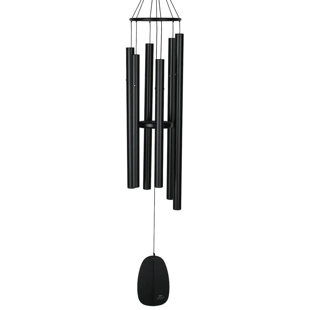 Bells of Paradise in Black 44-inch by Woodstock Chimes