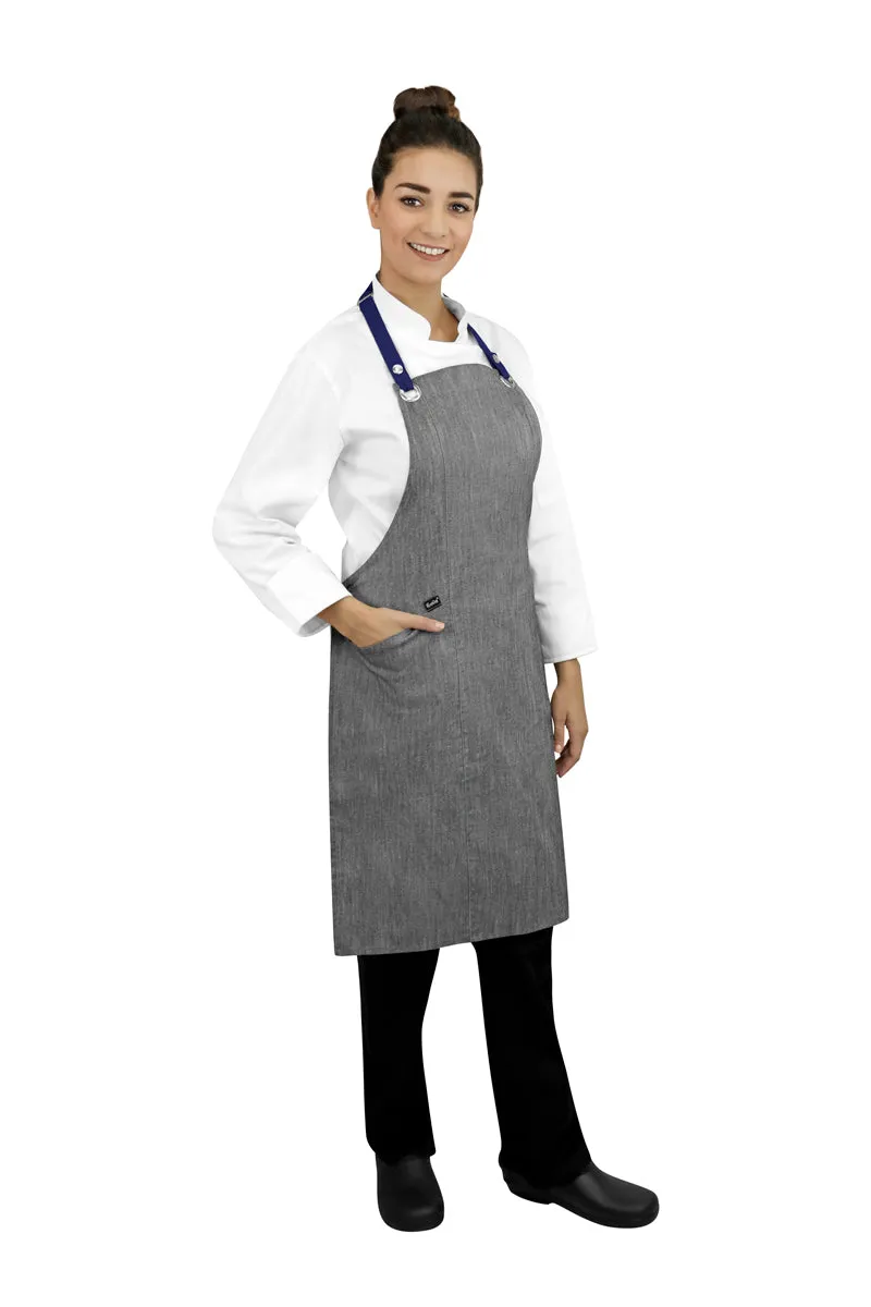 Bib Apron With Interchangeable Straps