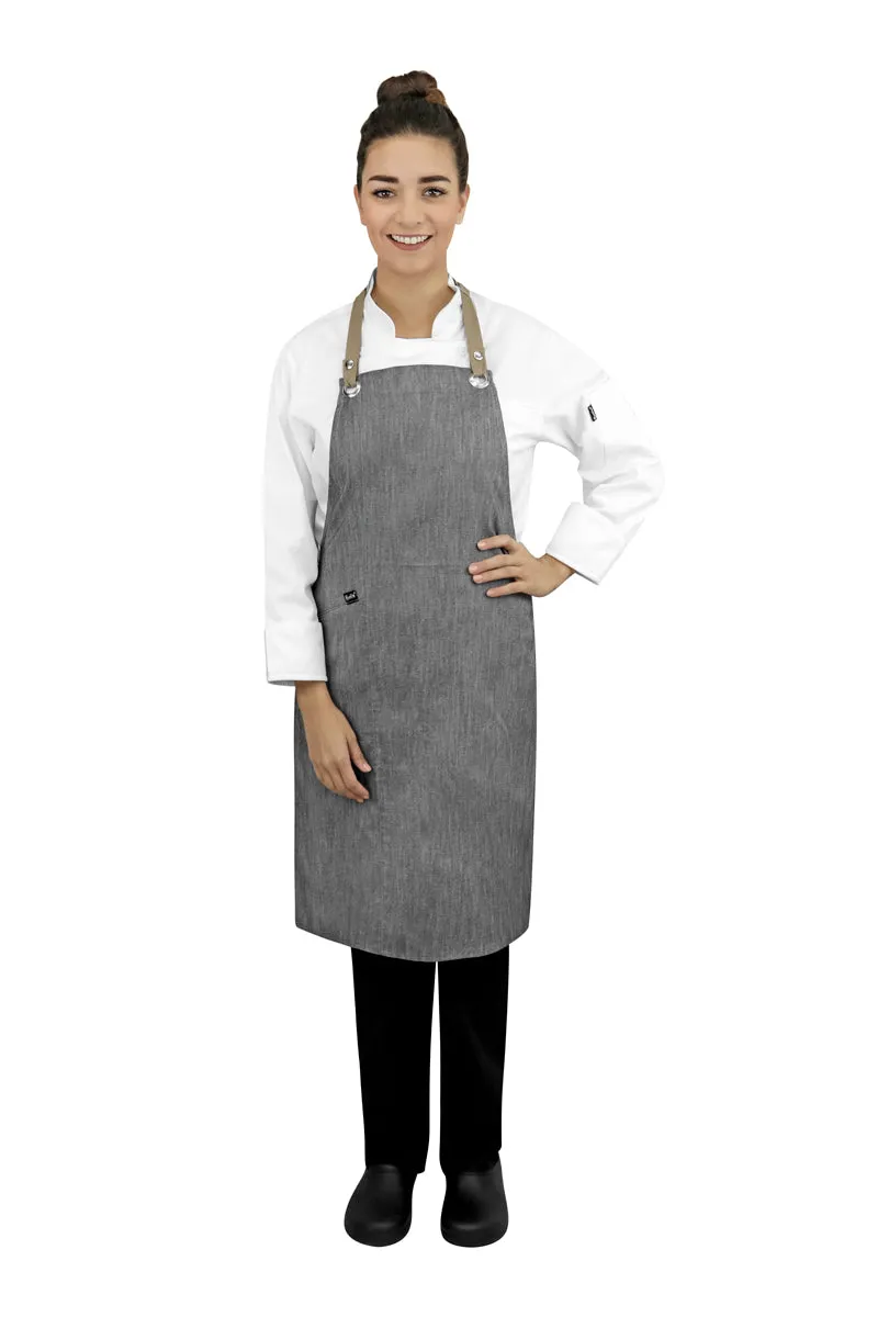 Bib Apron With Interchangeable Straps