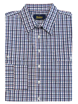 Bisley Long Sleeve Small Check Shirt