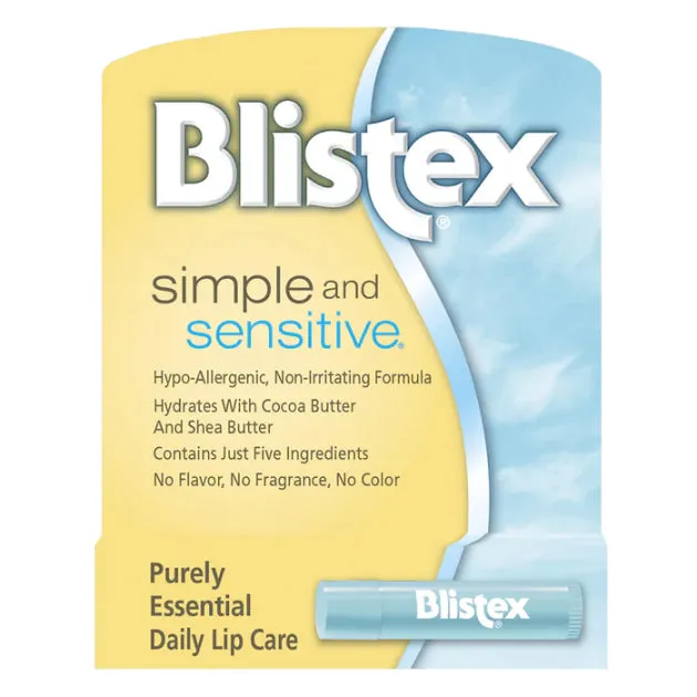 Blistex Simple And Sensitive Lip Care