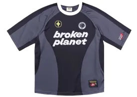 Broken Plant Market Football Jersey Short Sleeve (Black/Grey)