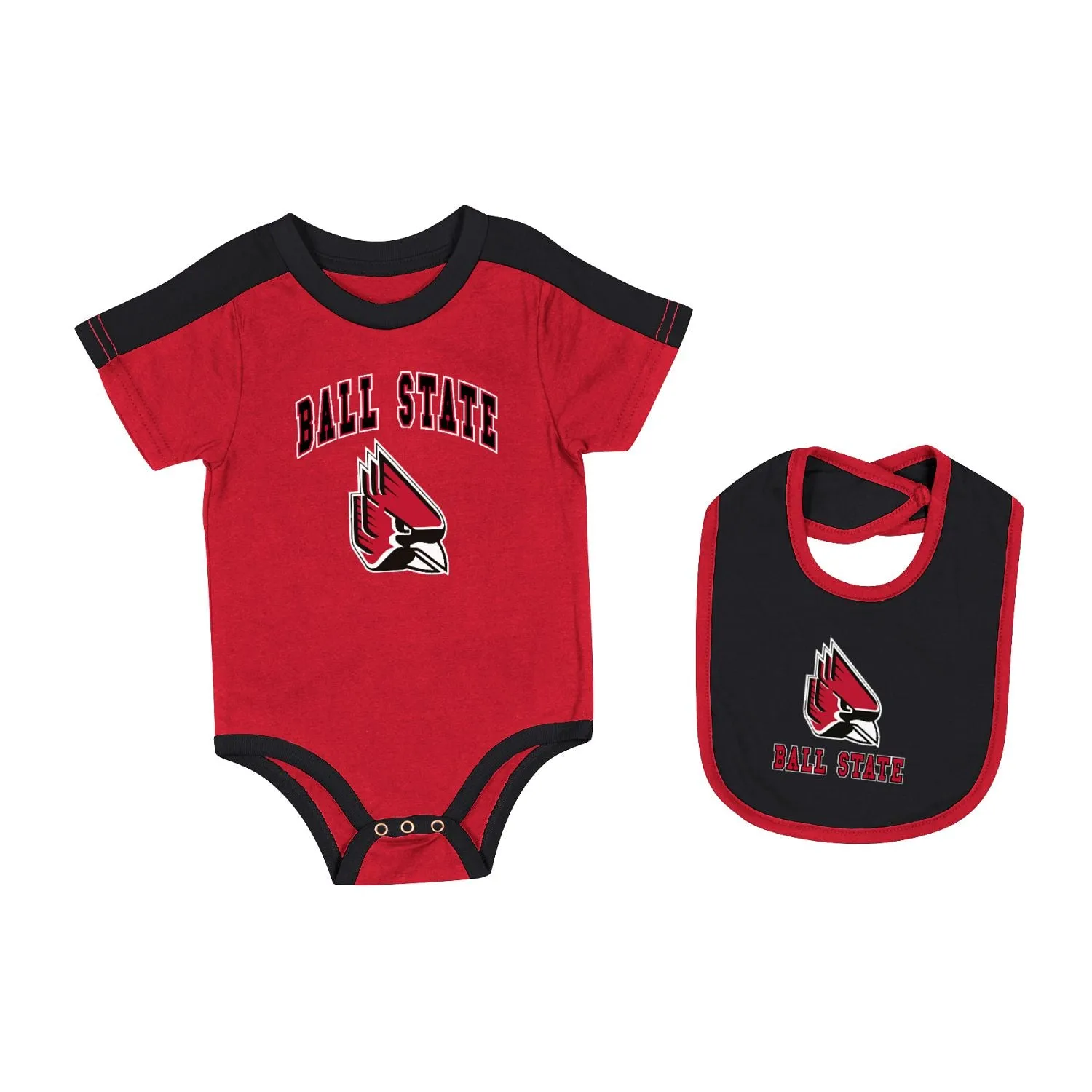 BSU Cardinals Red Onesie & Bib