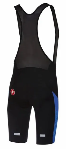 Castelli Velocissimo IV Bibshort - Black-Sky Blue