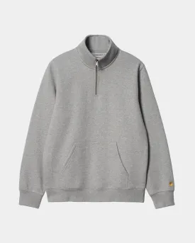 Chase Neck Zip Sweatshirt | Grey Heather