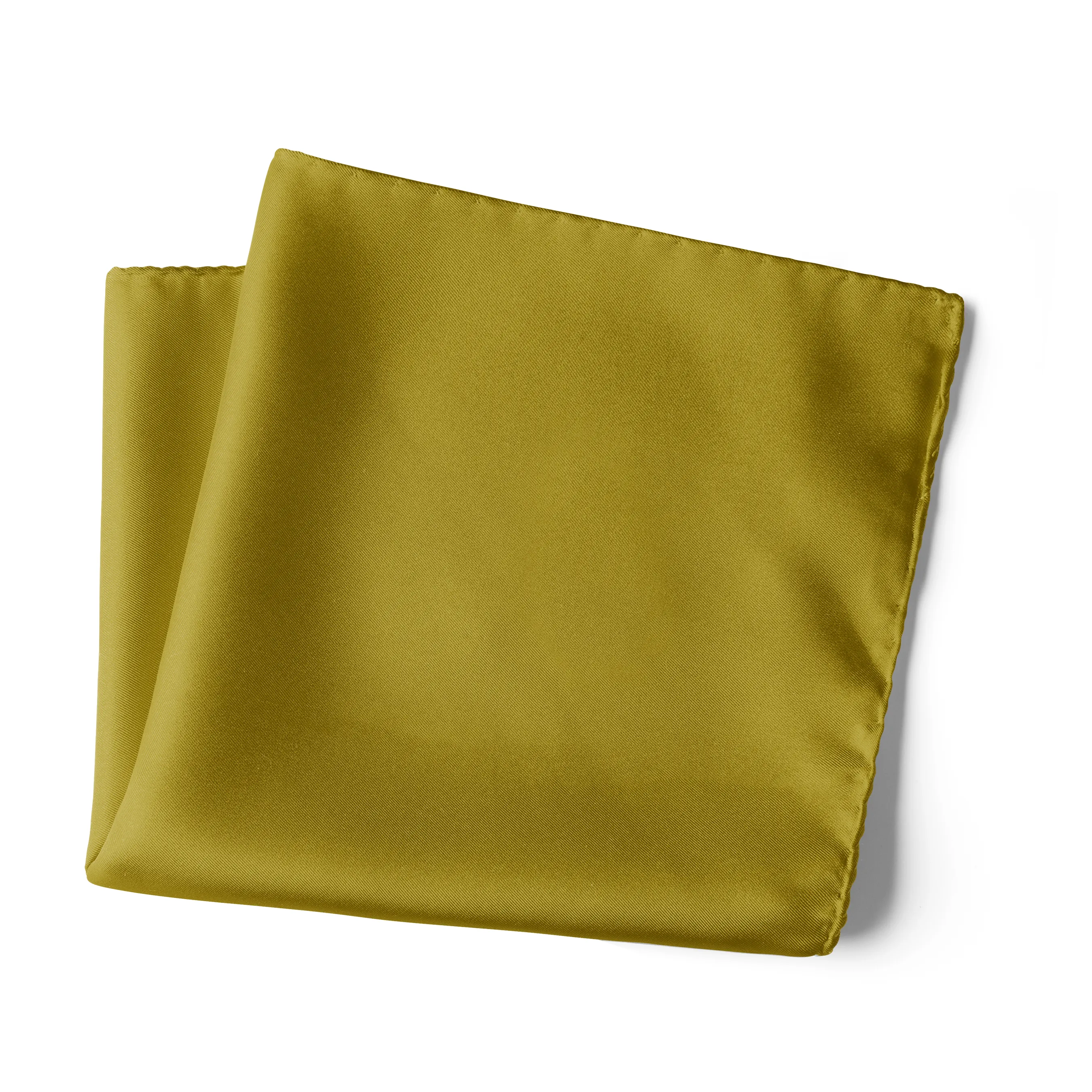 Chokore Mehandi Green Pure Silk Pocket Square, from the Solids Line