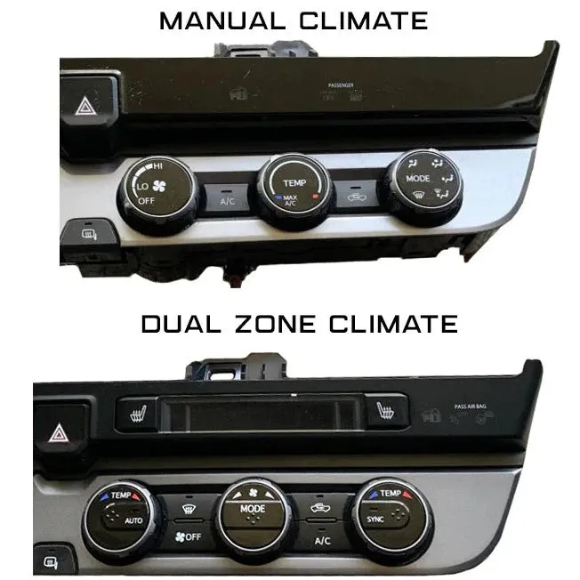 Climate Control Rings Tacoma (2016-2023)