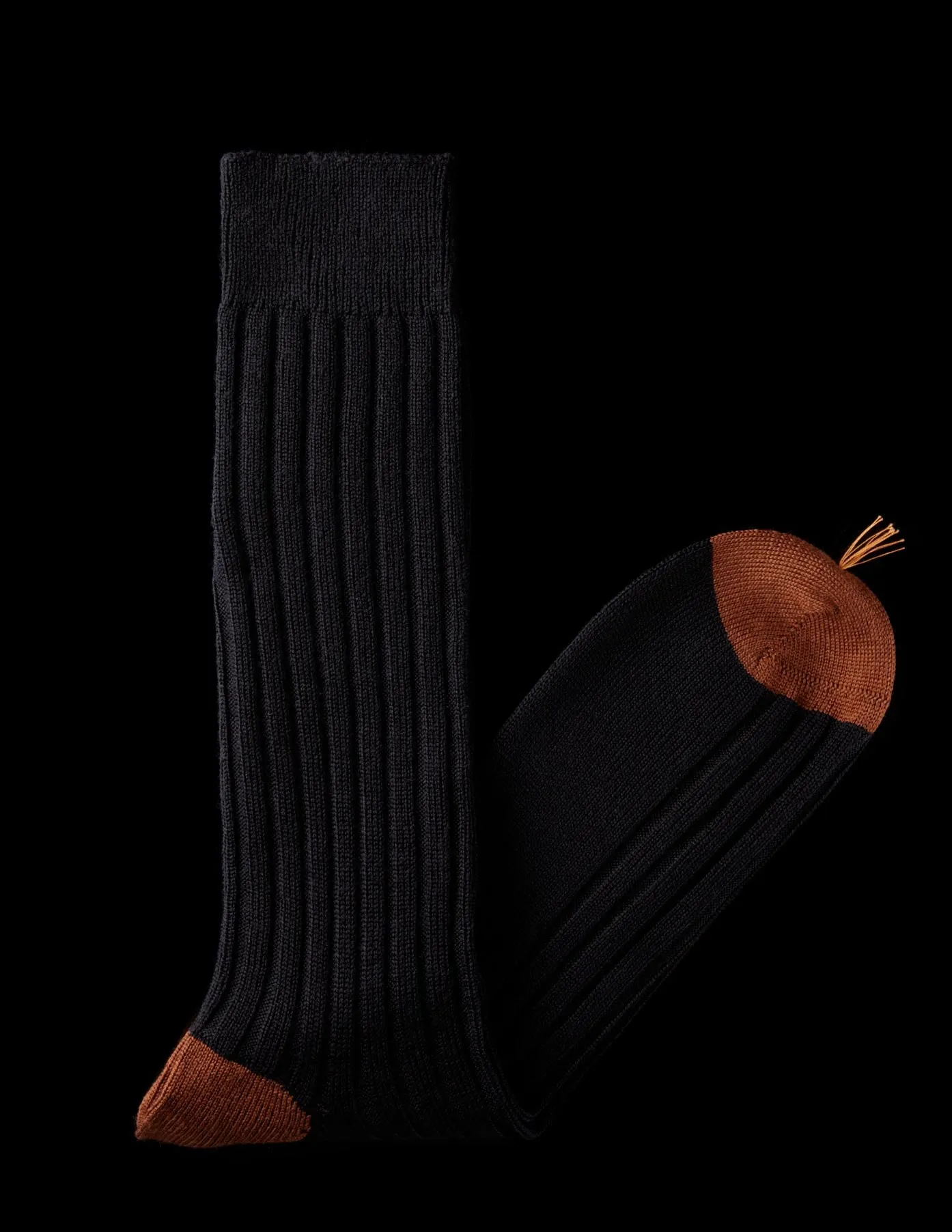 Contrast Color Wool Boot