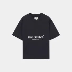 Crockett Navy Oversized Tee