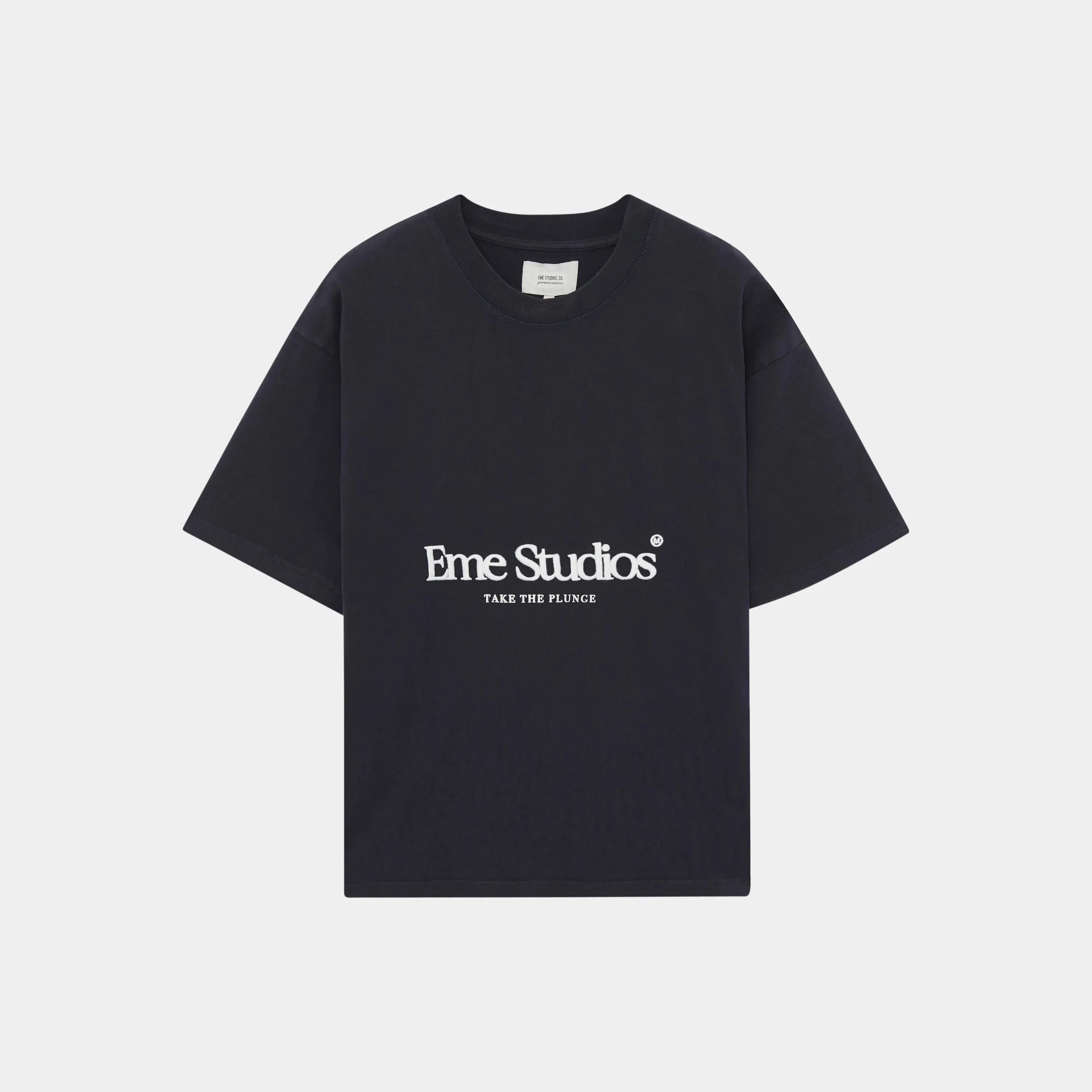 Crockett Navy Oversized Tee