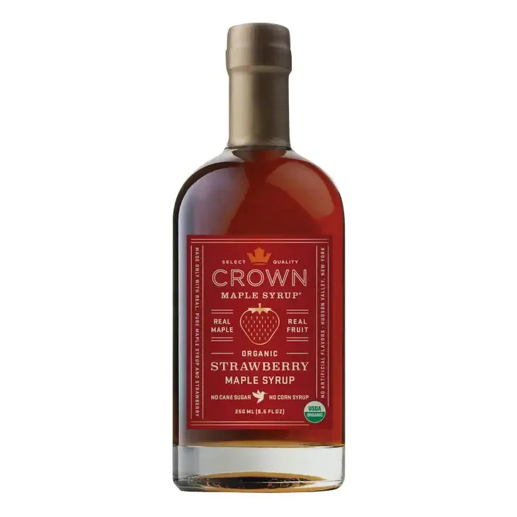 CROWN MAPLE - STRAWBERRY MAPLE SYRUP