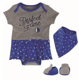 DALLAS MAVERICKS INFANT PRACTICE MAKES PERFECT ONESIE SET