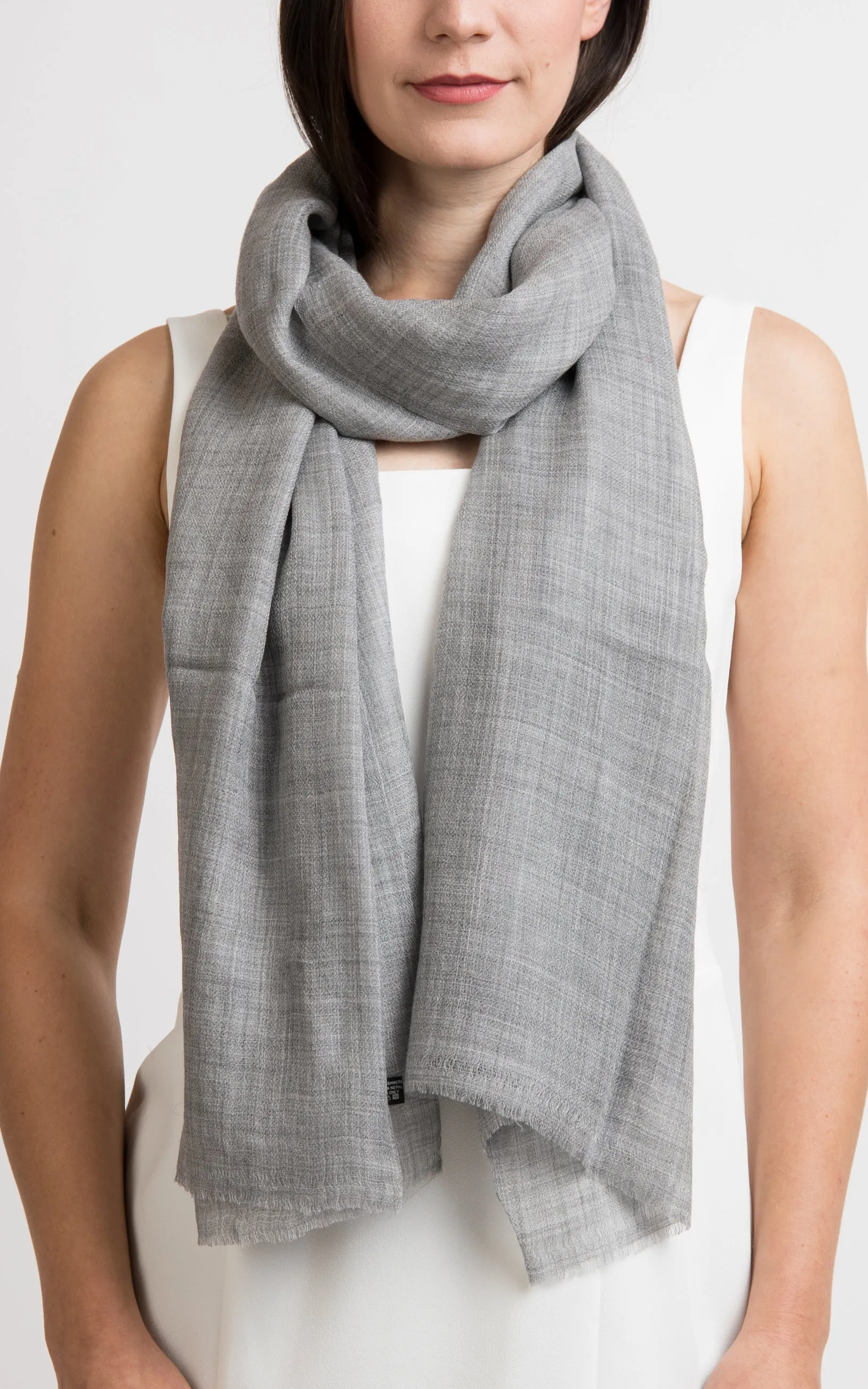 Diamond Design Fine Cashmere Scarf -RP13