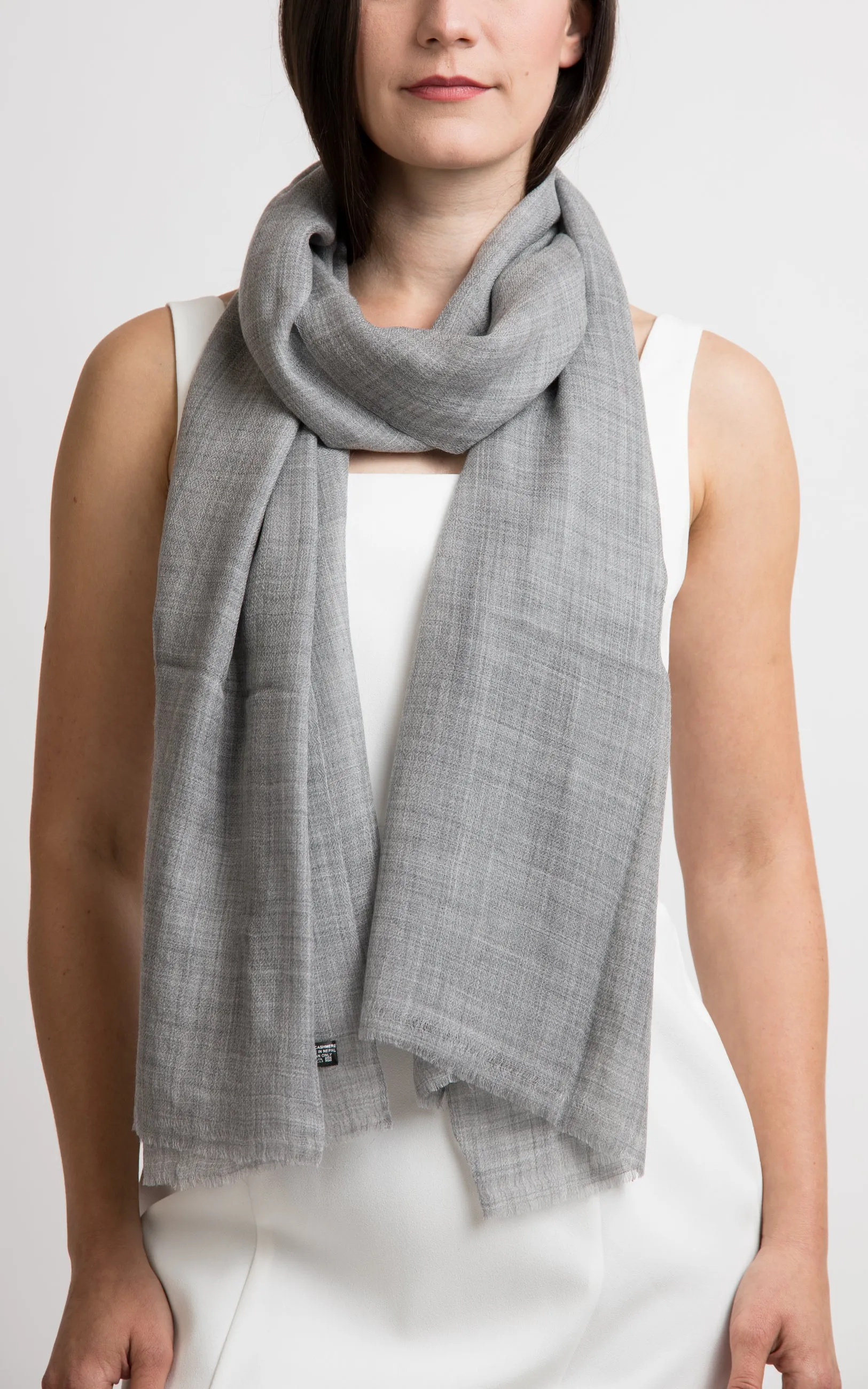 Diamond Design Fine Cashmere Scarf -RP13