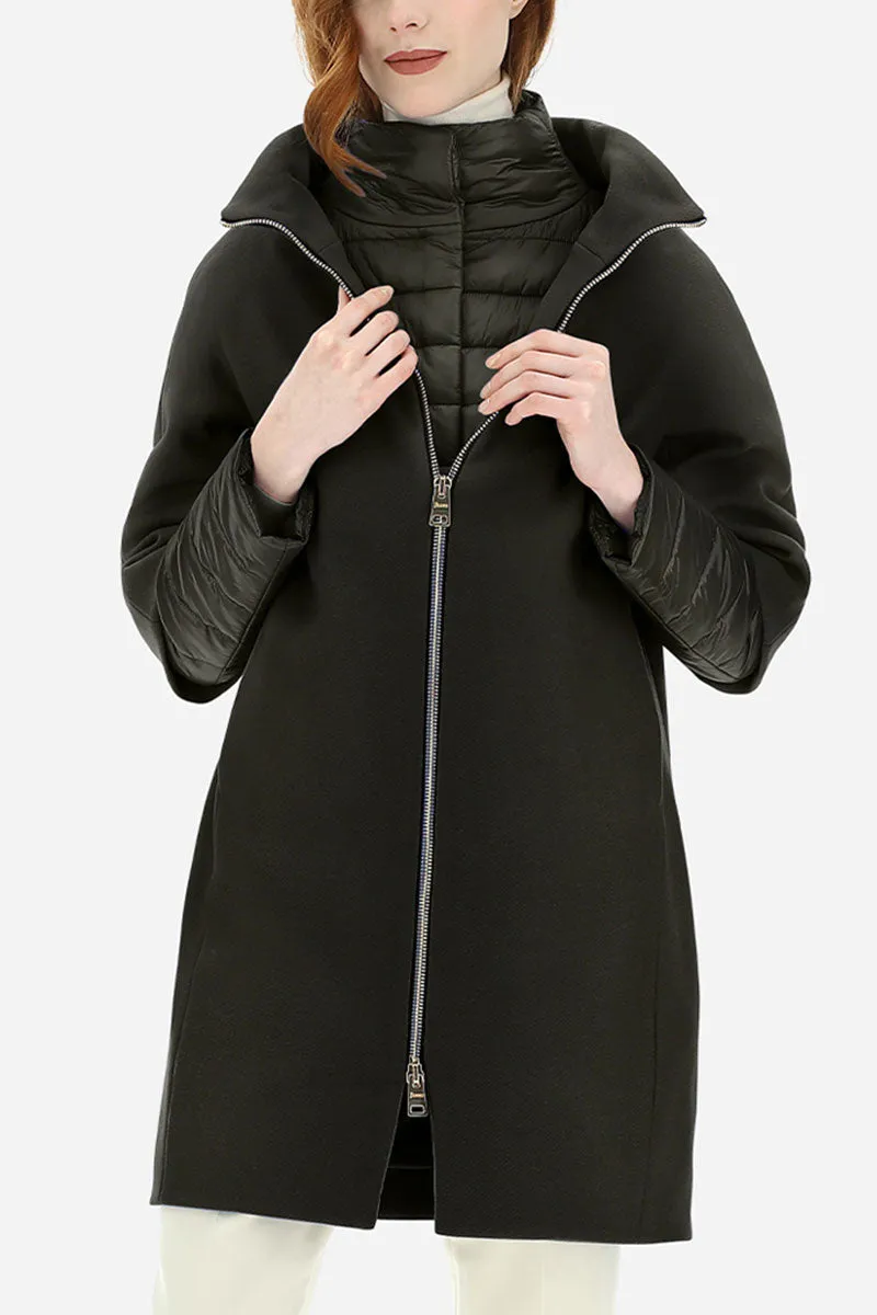 Eco Wool Cocoon Coat