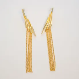 Elegant Long Tassel Dangler Earring