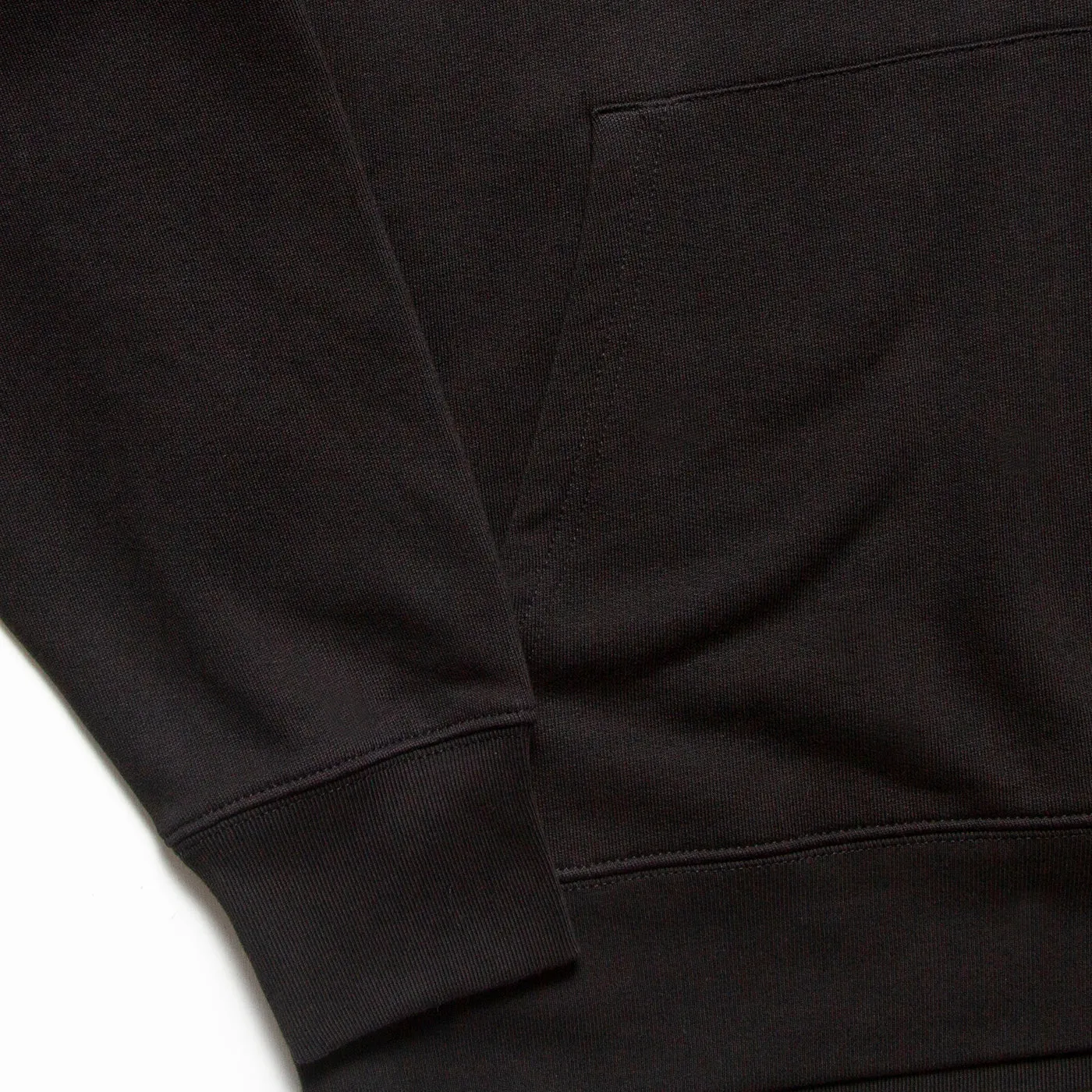 Entity 003 Back Print - Pullover Hood - Black