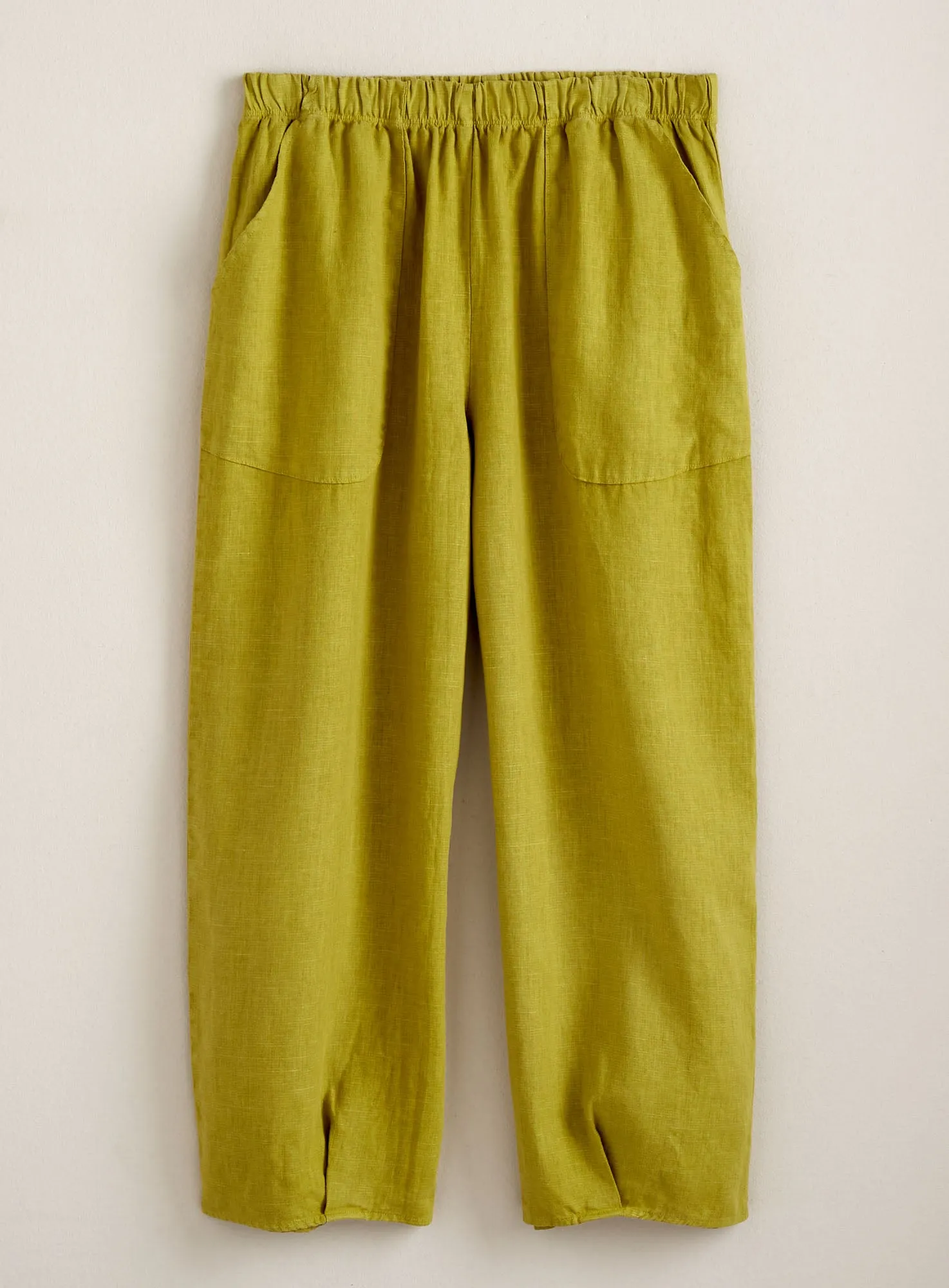 Essential US Linen Crop Pants