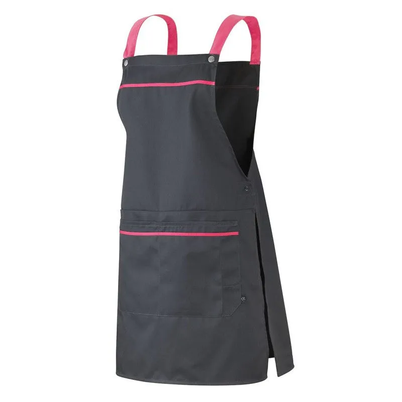 EZAC Anthracite Raspberry Kitchen Chasuble - ROBUR