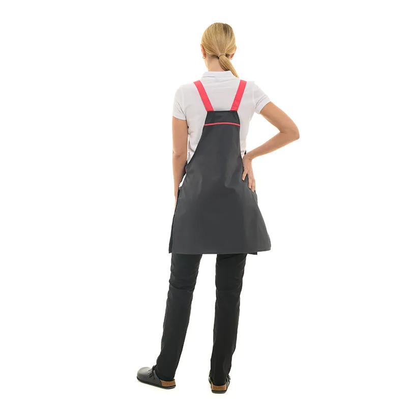 EZAC Anthracite Raspberry Kitchen Chasuble - ROBUR