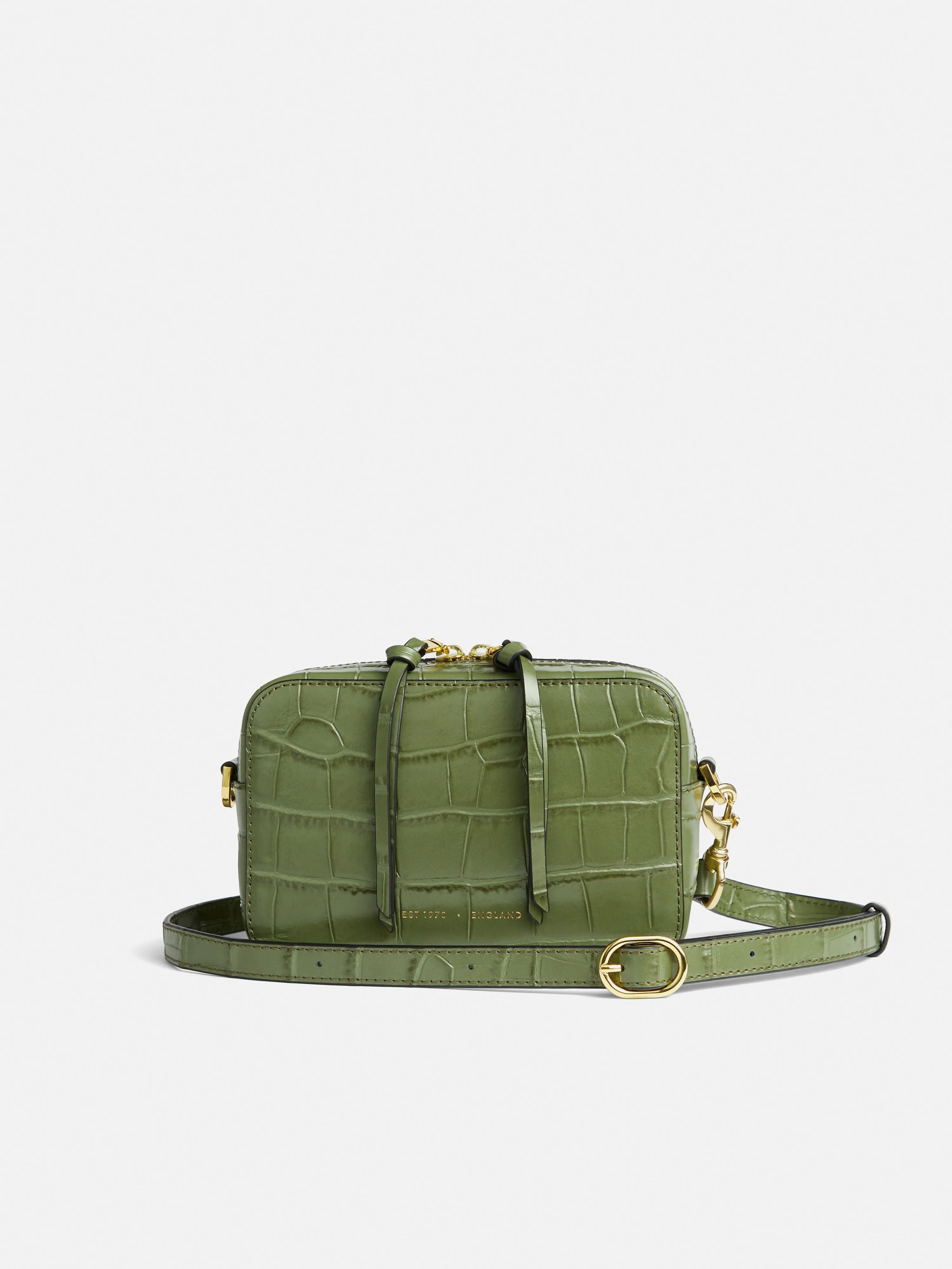 Farley Leather Crossbody | Green