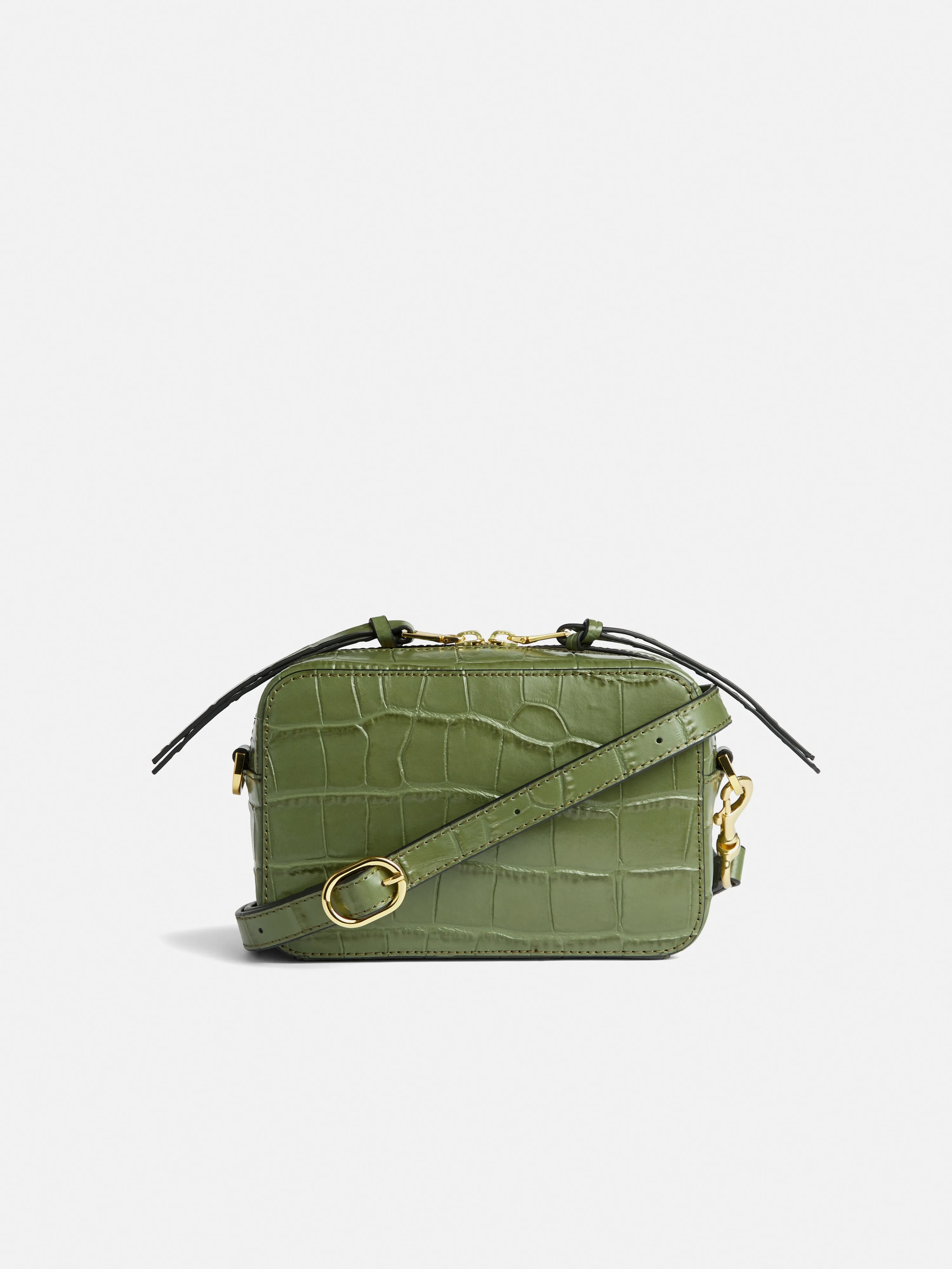 Farley Leather Crossbody | Green