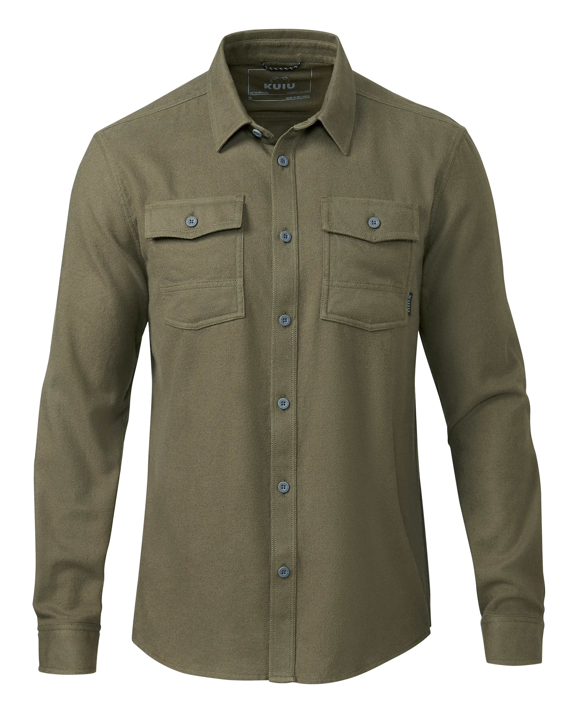 Field Flannel Shirt | Evergreen