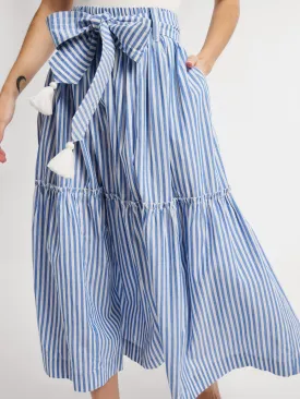 Françoise Skirt in Monaco Stripe