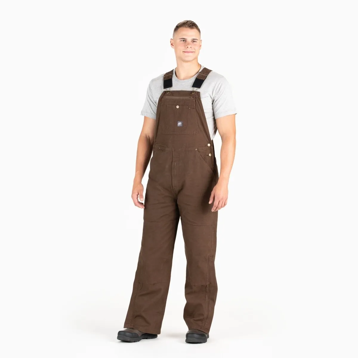 Heartland Unlined Washed Duck Bib Overall