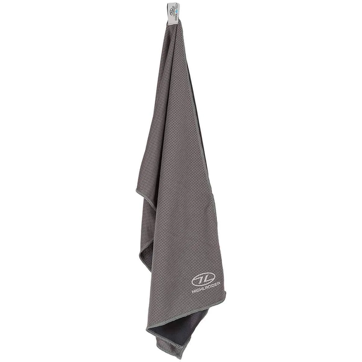 Highlander Cool Tech Cooling Towel Charcoal