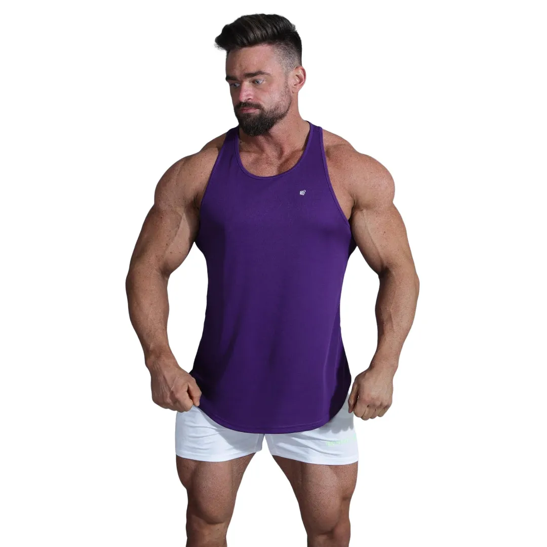 Jed North Microfiber Dri-fit tank violet