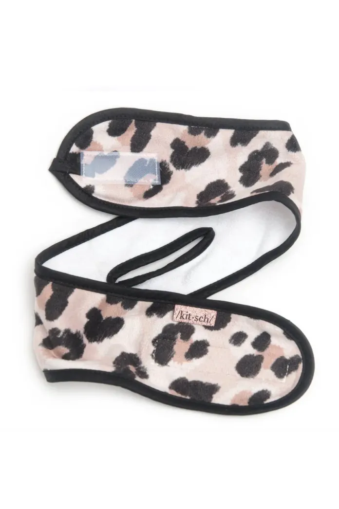 Kitsch Microfiber Headband - Leopard