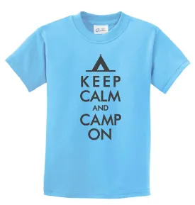 Life of Camp - Keep Calm & Camp On Tee