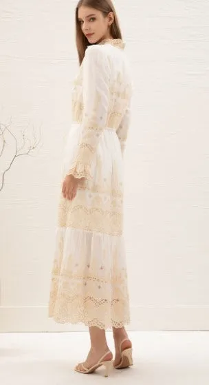 Lina Embrod long dress