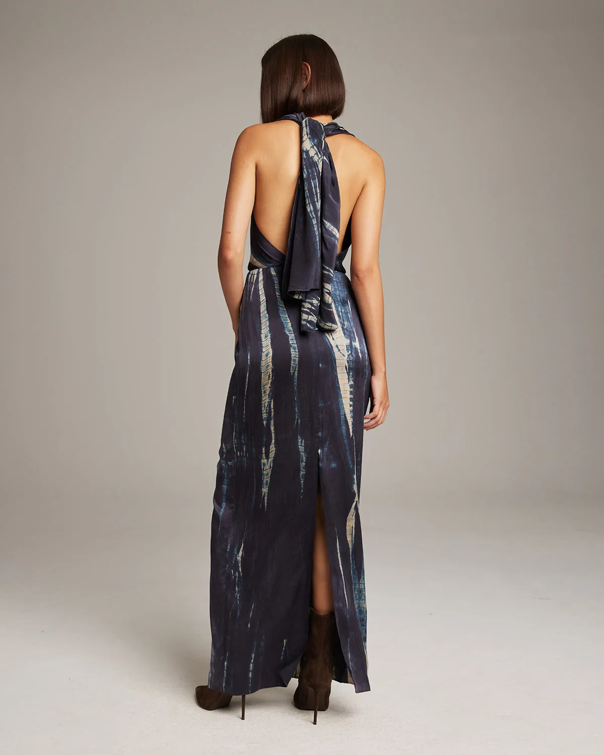 Midnight Tie Dye Convertible Dress / Skirt